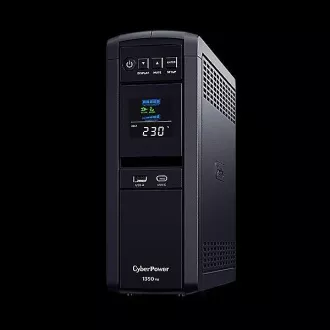 CyberPower PFC SineWave LCD GP UPS 1350VA/810W, Schuko aljzatokkal