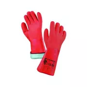 ZARO WINTER kesztyű, téli, PVC-be mártott, narancssárga, 11-es méret