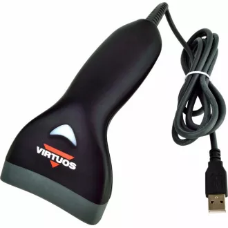Virtuos CCD olvasó HT-10, USB (billentyűzet / RS232 emuláció), fekete