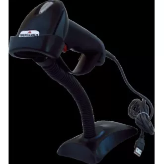 Virtuos lézerolvasó HT-900A, USB (billentyűzet emuláció / RS232), fekete