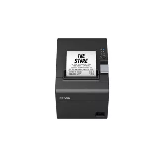 Epson TM-T20III, pénztárgép, USB / LAN, 8 pont / mm (203 dpi), vágó, fekete - Felbontott