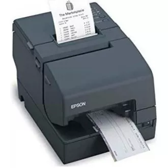EPSON hibrid pénztárgép nyomtató TM-H6000V, fekete, RS232, USB, LAN + tápegység