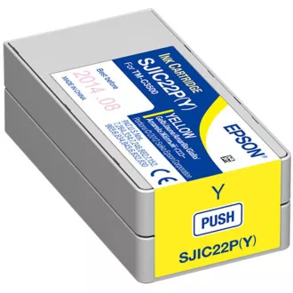 Epson kazetta, sárga