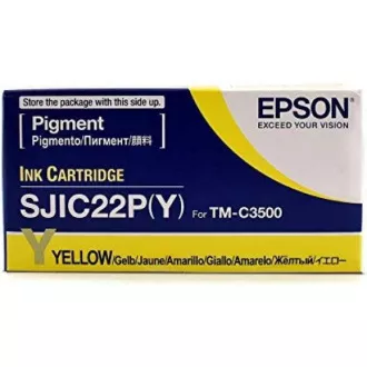 Epson kazetta, sárga