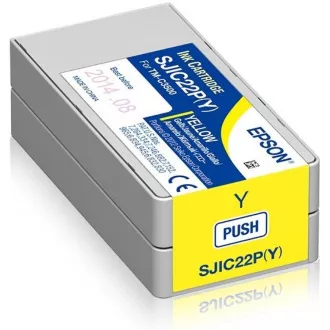 Epson kazetta, sárga