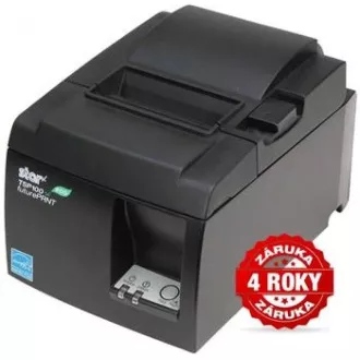 Star TSP143IIU+, USB, 8 pont / mm (203 dpi), vágó, sötétszürke