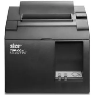 Star TSP143IIU+, USB, 8 pont / mm (203 dpi), vágó, sötétszürke