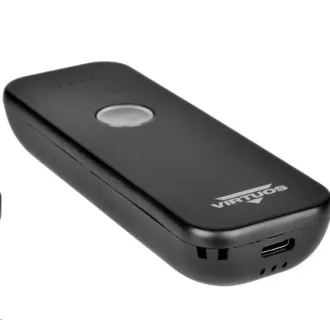 Virtuos CCD 2D olvasó Virtuos HW-856A mini, vezeték nélküli, kézi, fekete