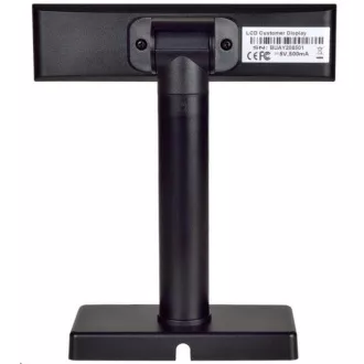 Virtuos LCD ügyfélkijelző Virtuos FL-2026MB 2x20, USB, fekete