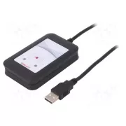 Elatec RFID olvasó TWN4 fekete, USB, 13.56MHz