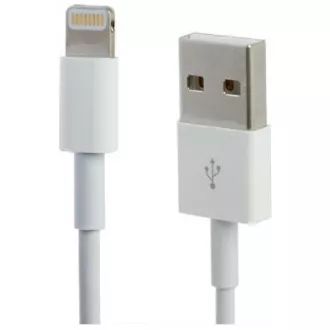 CONNECT IT Wirez kábel HQ Lightning - USB, fehér, 2m (iPhone, iPad számára)