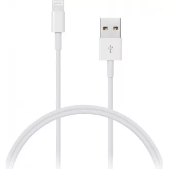 CONNECT IT Wirez kábel HQ Lightning - USB, fehér, 2m (iPhone, iPad számára)