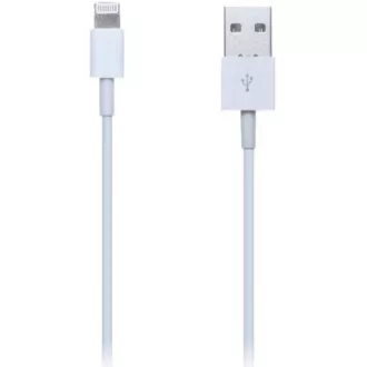 CONNECT IT Wirez kábel HQ Lightning - USB, fehér, 2m (iPhone, iPad számára)