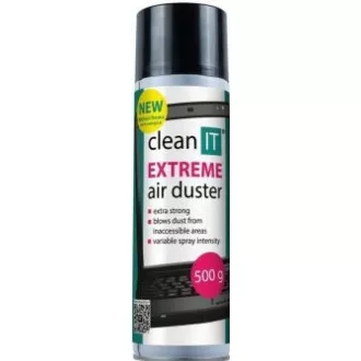 CLEAN IT Sűrített levegő EXTREME 500g, NEM GYÚLÉKONY