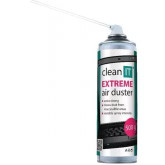 CLEAN IT Sűrített levegő EXTREME 500g, NEM GYÚLÉKONY