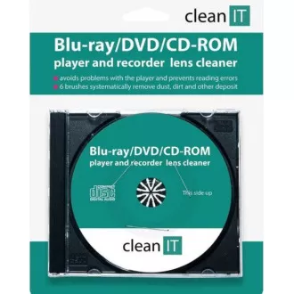 CLEAN IT tisztító CD Blu-ray / DVD / CD-ROM lejátszókhoz (a CL-32 cseréje)