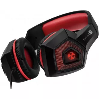CONNECT IT BATTLE RNBW Szerk. 2 db játékos fejhallgató mikrofonnal, kék