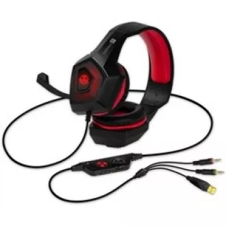 CONNECT IT BATTLE RNBW Szerk. 2 db játékos fejhallgató mikrofonnal, kék