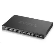 Zyxel XGS1930-52 52 portos intelligens menedzselt kapcsoló, 48x gigabites RJ45, 4x 10GbE SFP