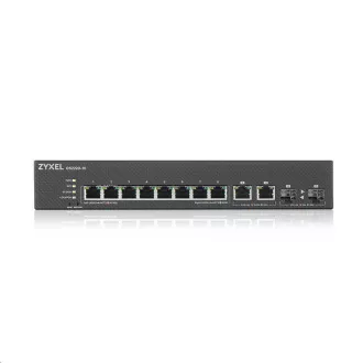 Zyxel GS2220-10 10 portos L2 menedzselt gigabites switch, 8x gigabit RJ45, 2x gigabit RJ45/SFP
