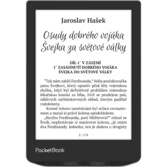 POCKETBOOK 629 Zsebkönyv Verse - ködszürke
