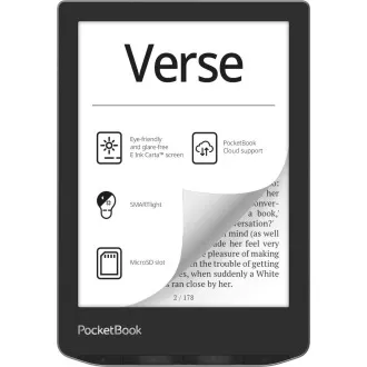 POCKETBOOK 629 Zsebkönyv Verse - ködszürke