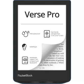 POCKETBOOK 634 Pocketbook Verse Pro - Azúrkék