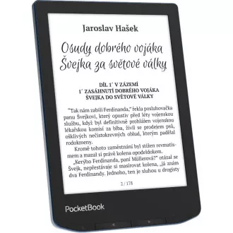 POCKETBOOK 634 Pocketbook Verse Pro - Azúrkék