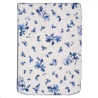 POCKETBOOK tok a Verse, Verse PRO, Verse PRO Color, virágmintás tokhoz