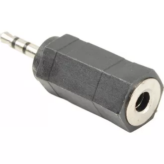PREMIUMCORD adapter Jack 2, 5mm - Jack 3, 5mm, redukció (M/F)