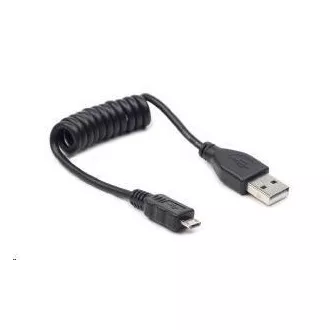 GEMBIRD MicroUSB-USB USB kábel, 60cm, fekete GEMBIRD MicroUSB-USB USB kábel, 60cm, fekete