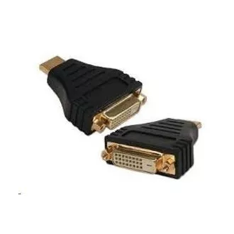 GEMBIRD HDMI Male to DVI Female Reducer Cable (aranyozott érintkezők, fekete)