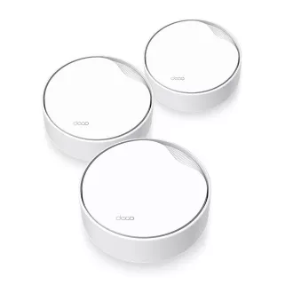 TP-Link Deco X50-PoE (3-as csomag) WiFi6 Mesh (AX3000, 2, 4GHz/5GHz, 1x2, 5GbELAN/WAN, 1xGbELAN/WAN, 1xPoE)