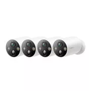 TP-Link Tapo C425 szett 4x kültéri kamera C425 (4MP, 2K QHD, 1440p, IR 15m, WiFi, micro SD kártya, IP66)