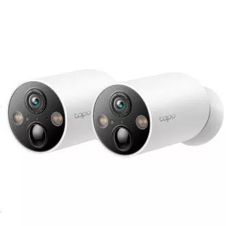 TP-Link Tapo C425 szett 2x kültéri kamera C425 (4MP, 2K QHD, 1440p, IR 15m, WiFi, micro SD kártya, IP66)