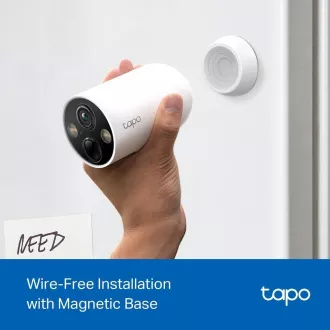 TP-Link Tapo C425 kültéri kamera (4MP, 2K QHD, 1440p, IR 15m, WiFi, micro SD kártya, IP66)