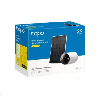 TP-Link Tapo C410 KIT kültéri kamera, napelem (3MP, 2K QHD, 1296p, IR 9m, WiFi, micro SD kártya, IP65) TP-Link Tapo C410 KIT kültéri kamera, napelem (3MP, 2K QHD, 1296p, IR 9m, WiFi, micro SD kártya, IP65)