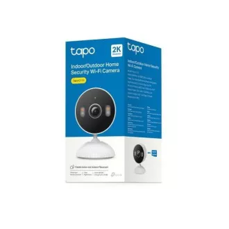 TP-Link Tapo C120 otthoni/benti kamera, (4MP, 2K QHD, WiFi, IR 9m, microSD)