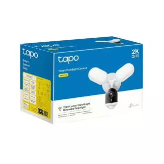 TP-Link Tapo C720 kültéri kamera reflektorokkal (4MP, 2K QHD, 1440p, IR 30m, WiFi, microSD kártya, IP65)