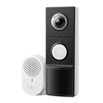 TP-Link Tapo D235 Smart Video Doorbell (5MP, 2K, WiFi, IR 10m, microSD) TP-Link Tapo D235 Smart Video Doorbell (5MP, 2K, WiFi, IR 10m, microSD)