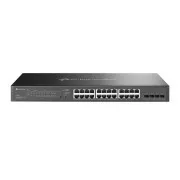 TP-Link OMADA switch SG2428LP (24xGbE, 4xSFP, 16xPoE , 150W, ventilátor nélküli)