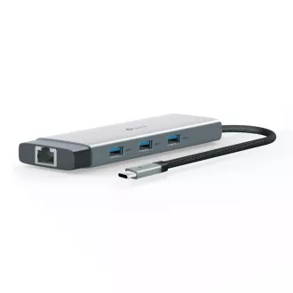 TP-Link UH9120C USB-C hub 9v1 (3xUSB3.2Gen1, 1xUSB-C3.2Gen1, 1xGbE, 1xHDMI, 1xSD, 1xmicroSD, PD 100W)