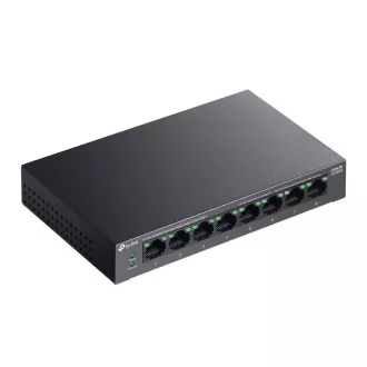 TP-Link LiteWave switch LS108GP (8xGbE, 8xPoE , 62W, ventilátor nélküli)