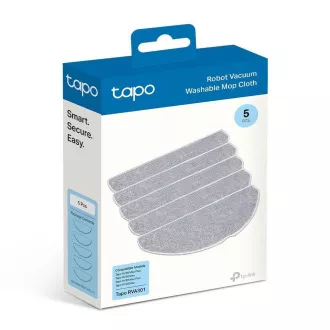 TP-Link Tapo RVA301 5 darabos mosható törlőkendő készlet (5x) Tapo RV30 Max Plus, RV30 Max, RV20 Max Plus, RV20, RV30 Max, RV20 készülékhez
