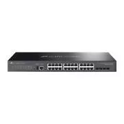 TP-Link OMADA switch SG5428X (24xGbE, 4xSFP , 1xUSB2.0, 2xKonzol, ventilátor nélkül)