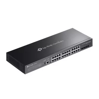 TP-Link OMADA switch SG5428X (24xGbE, 4xSFP , 1xUSB2.0, 2xKonzol, ventilátor nélkül)