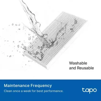 TP-Link Tapo RVA105 alkatrészkészlet (1x kefe, 2x oldalsó kefe, 2x HEPA szűrő) Tapo RV30 Max Plus, Tapo RV20 Max Plus készülékekhez