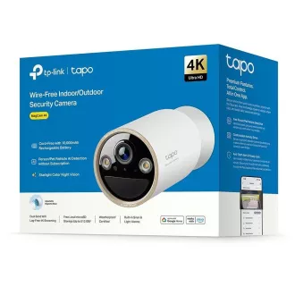 TP-Link Tapo C460 kültéri kamera (8MP, 4K, 2160p, IR 15m, WiFi, micro SD kártya, IP66)