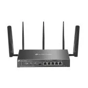 TP-Link ER706WP-4G OMADA VPN 4G Cat6 router (AX3000, 1xSFP WAN/LAN, 1xGbEWAN, 4xGbELAN/WAN, 4xPoE , 45W, 2xnanoSIM)