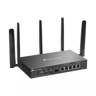 TP-Link ER706WP-4G OMADA VPN 4G Cat6 router (AX3000, 1xSFP WAN/LAN, 1xGbEWAN, 4xGbELAN/WAN, 4xPoE , 45W, 2xnanoSIM)